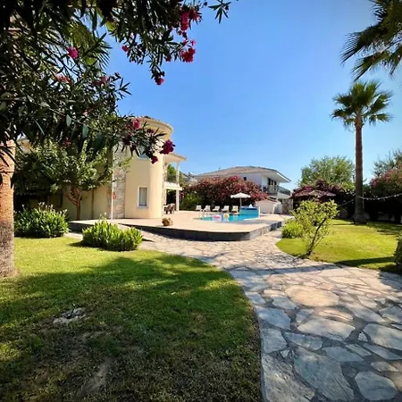 With Pool In Dalyan, The Paradise Town Of Mugla, Caretta *